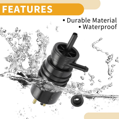 Windshield Washer Pump w/ Grommet for Mercedes-Benz 560SL (1986–1989)