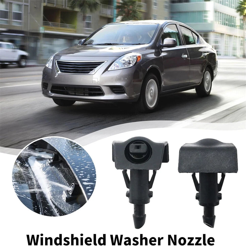 2Pcs Front Windshield Washer Nozzle 28931-ZW80A for Nissan Versa (2009–2012)