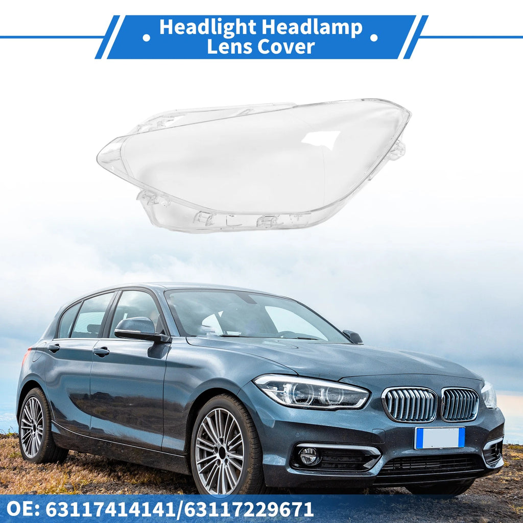 Headlight Lens Cover Front Left for BMW 1 Series (2012–2014)