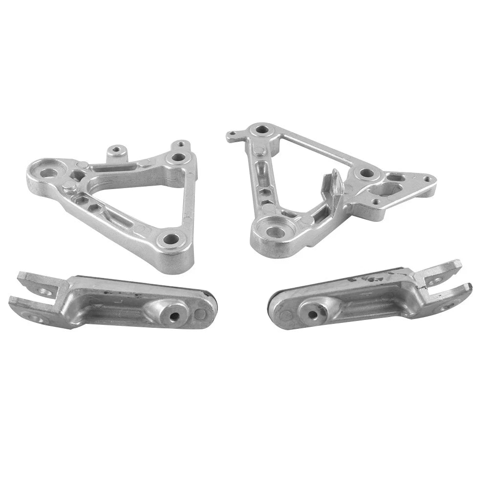 Set of 2 Front Driver Footrest Brackets for Honda CBR 400 (1988–1989) NC23