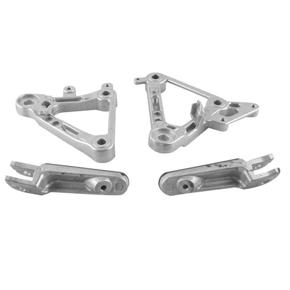 Set of 2 Front Driver Footrest Brackets for Honda CBR 400 (1988–1989) NC23