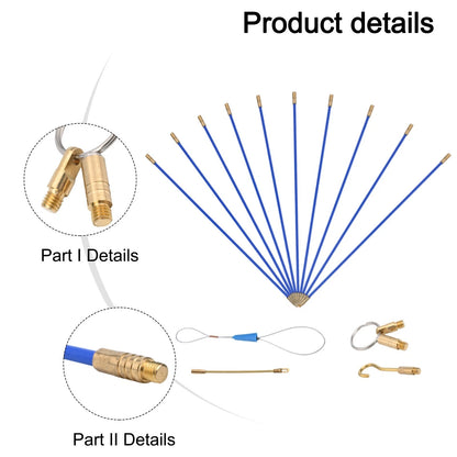 Hook End for Pulling Sliding Eye End 33cm Blue Length (2010–2023)