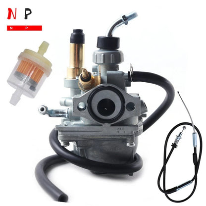 Carburetor with Throttle Cable for Yamaha TTR50 TTR 50E (2006–2011)