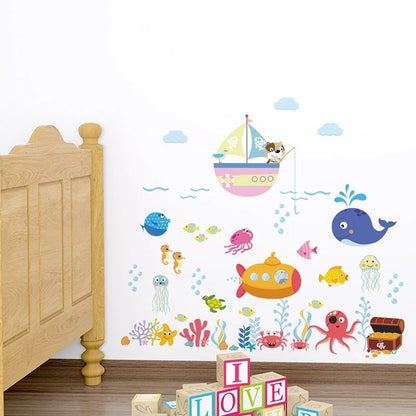 Wall Sticker for Bathroom Bedroom Decor (No Part Numbers)