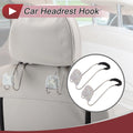 2 Pcs Universal Car Seat Headrest Hook for Purses and Bags (Multicolor)