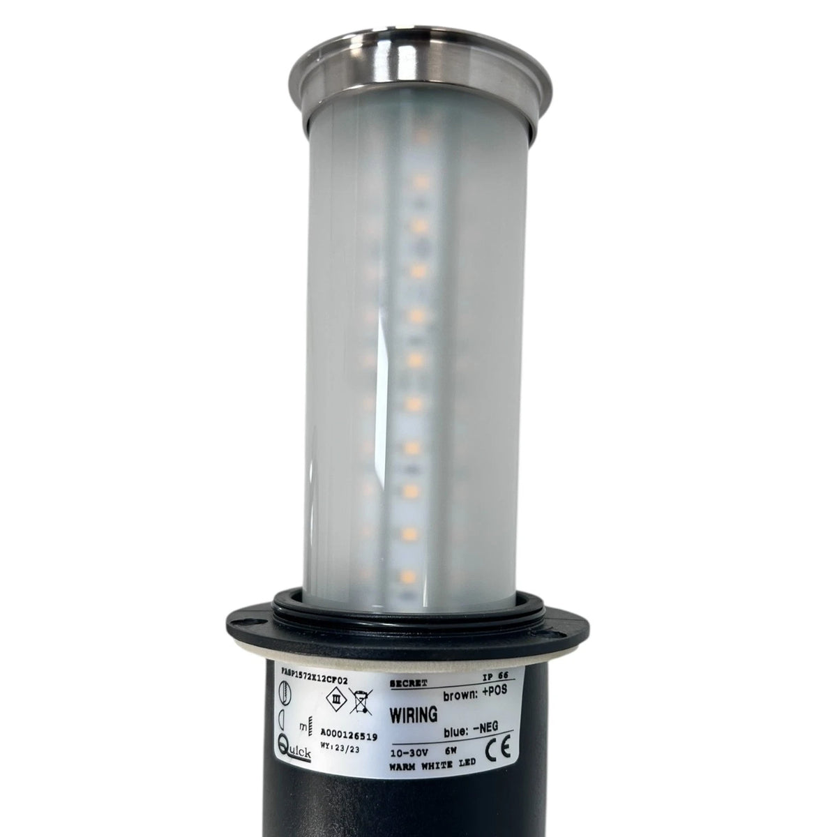 Quick FASP1572X12CF02 Retractable Warm White LED Lamp for Marine