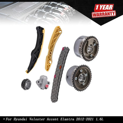Timing Chain Kit for Hyundai Veloster Accent Elantra (2012–2021) 1.6L
