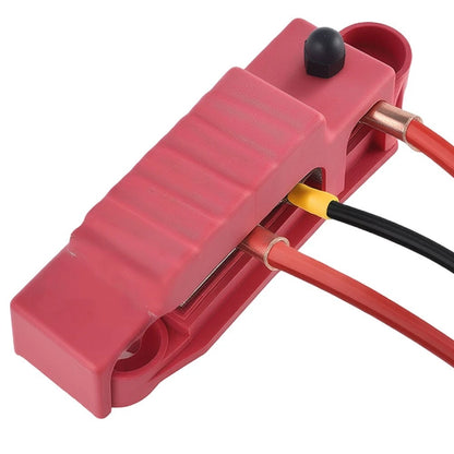 Busbar Kit for RV Marine with 1/4 Inch Studs and #8 Ring Terminals