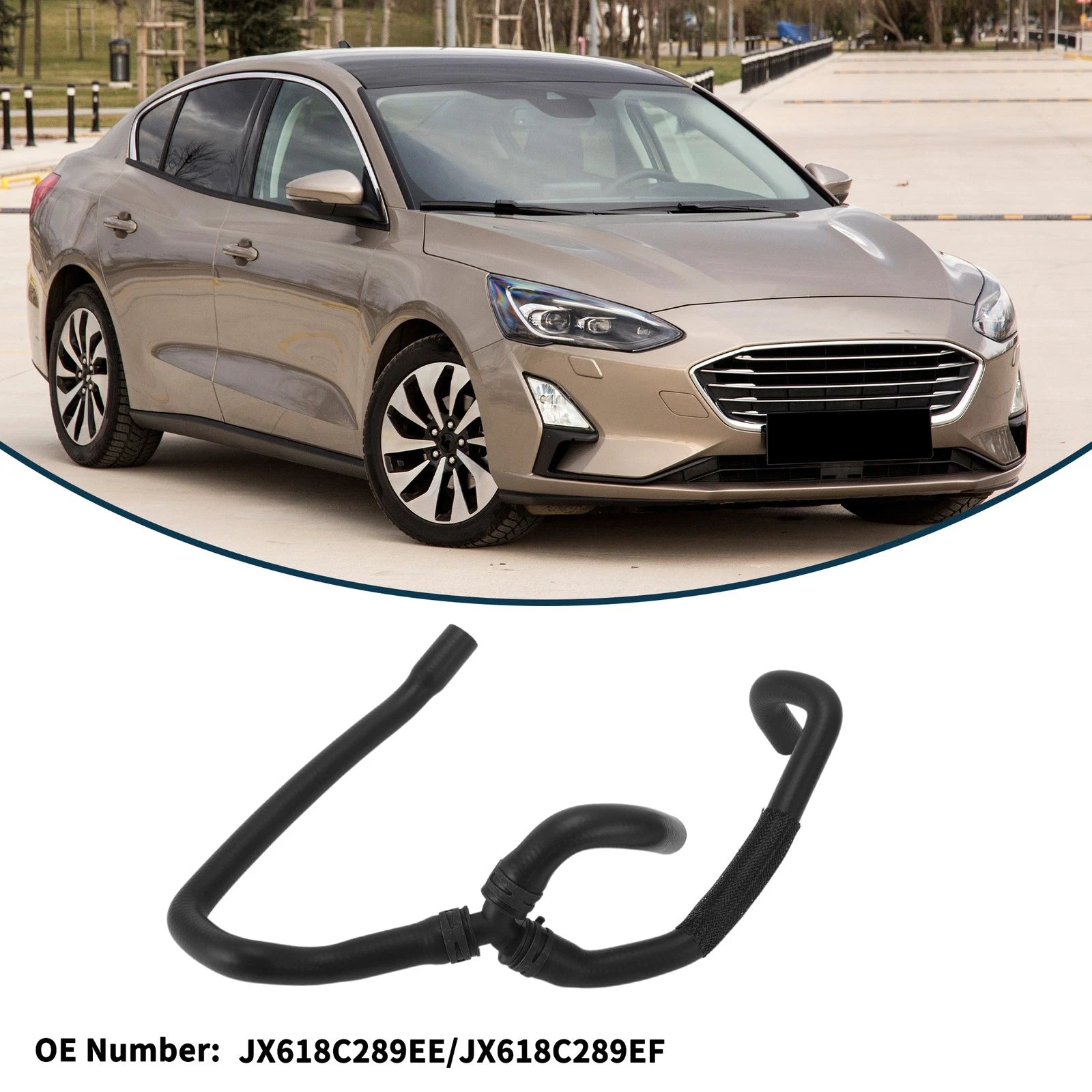 Radiator Hose Replacement for Ford Focus 1.5T (2018–2018) Rubber Heating Pipe