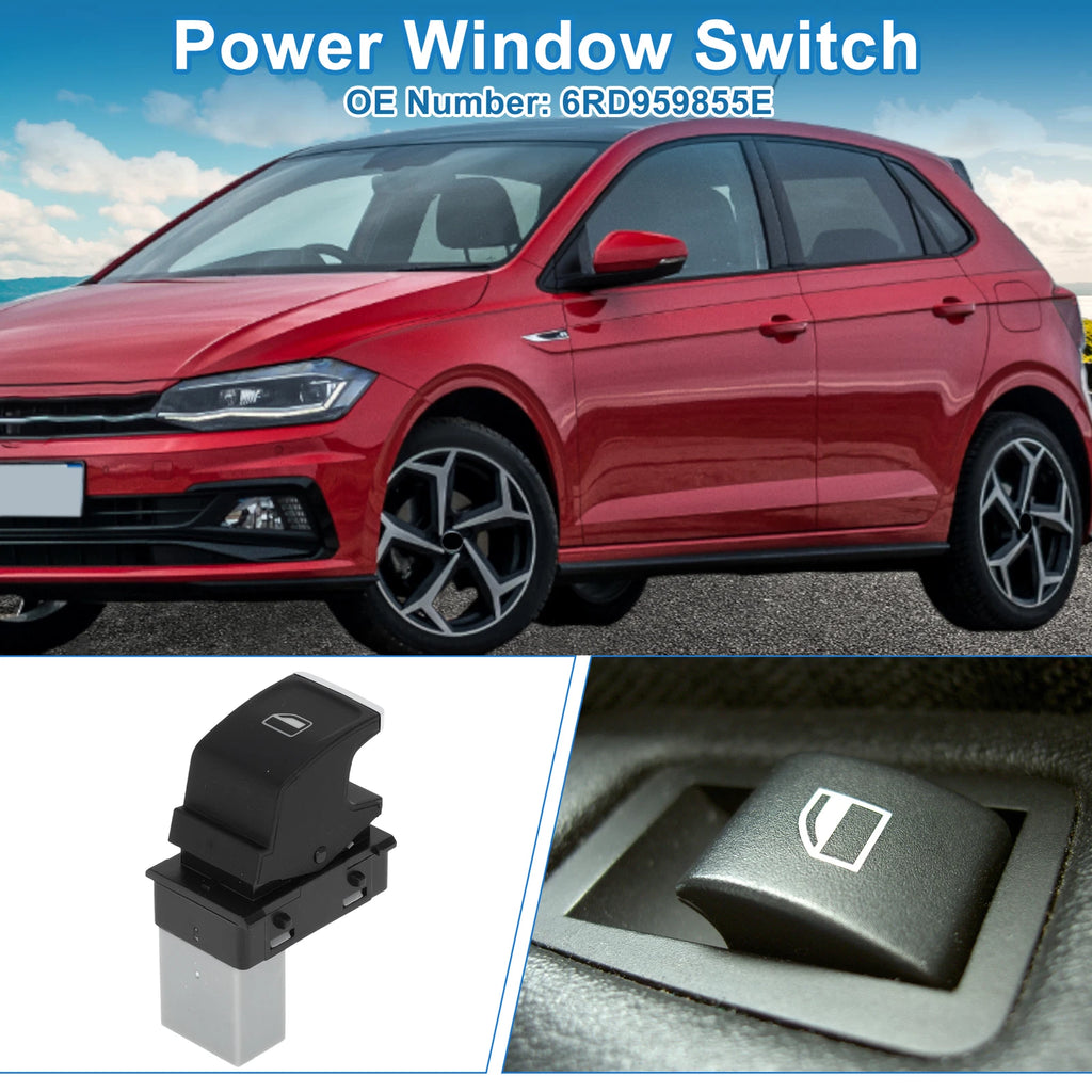 Passenger Side Power Window Switch for Volkswagen Polo (2002–2016)