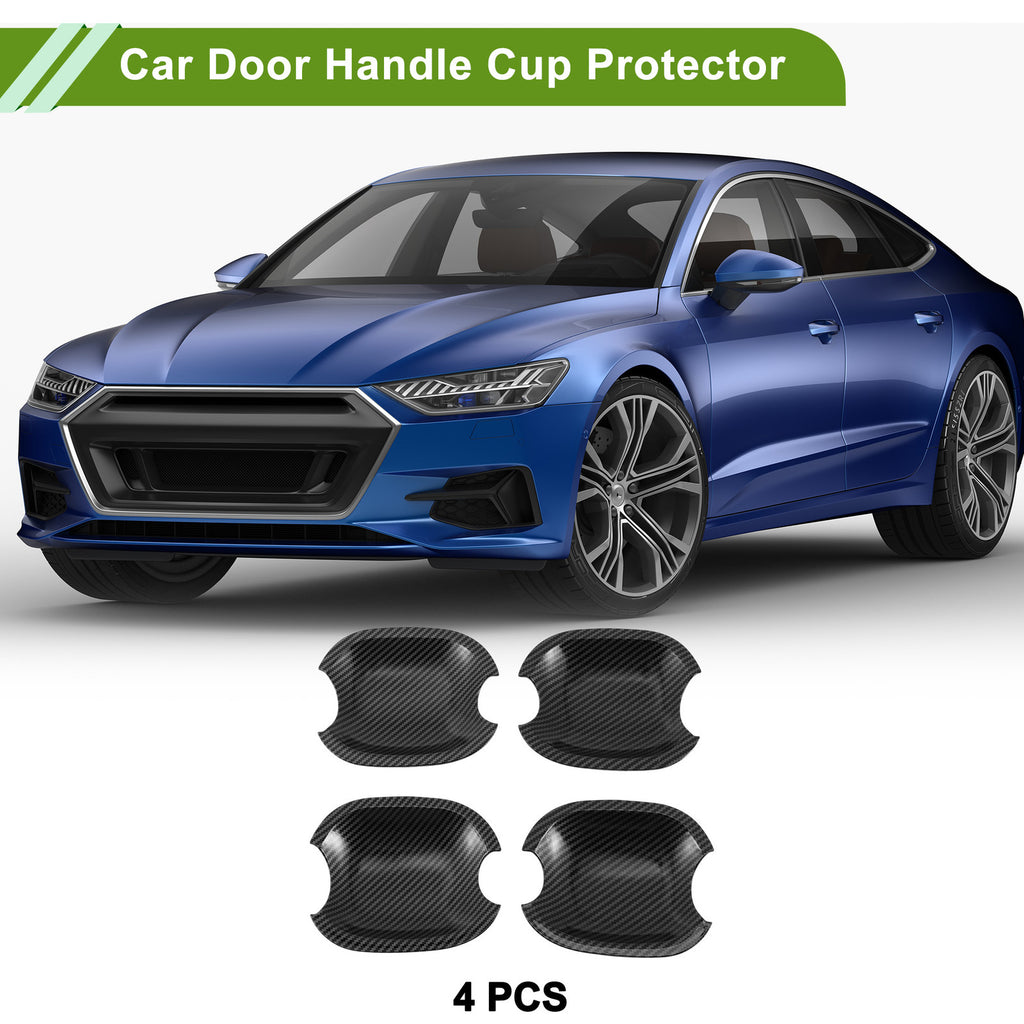 Car Door Handle Cup Protector Set for Toyota Highlander Camry Avalon (4 Pcs)