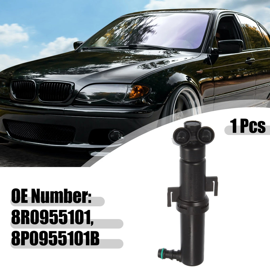 Front Left Headlight Washer Nozzle for Audi A3 (2009–2013) 8P0955985B