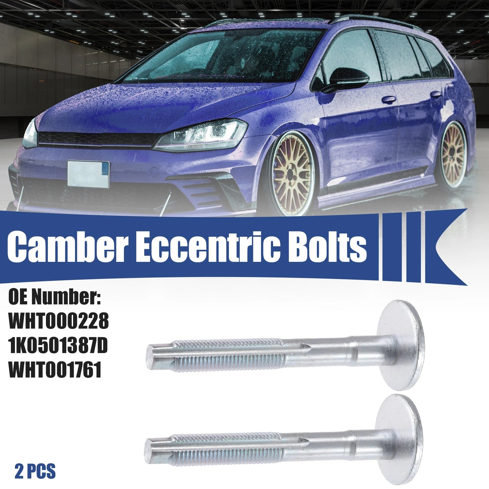 Eccentric Alignment Camber Bolt Set for Volkswagen (2005–2015)
