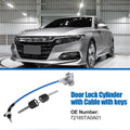 Door Lock Cylinder with Cable and Keys for Honda Accord (2011–2012)
