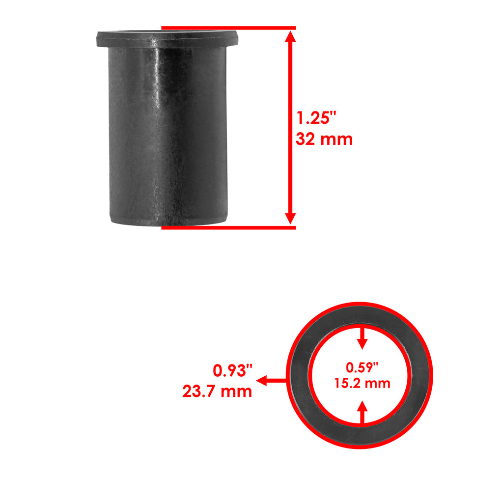 Rear A-Arm Bushing Kit Replacement for Honda TRX650 Rincon (2003–2005)