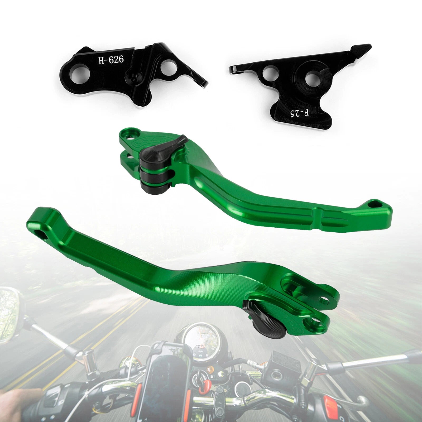 CNC Short Clutch Brake Lever for Honda GROM CBR250R CBR300R CBR500R (2013–2023)