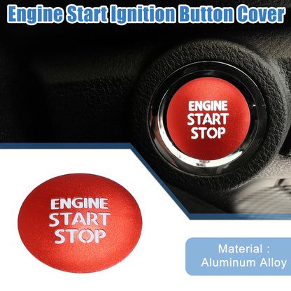 Engine Start Stop Ignition Button Cover for Toyota Tacoma (2016–2021)
