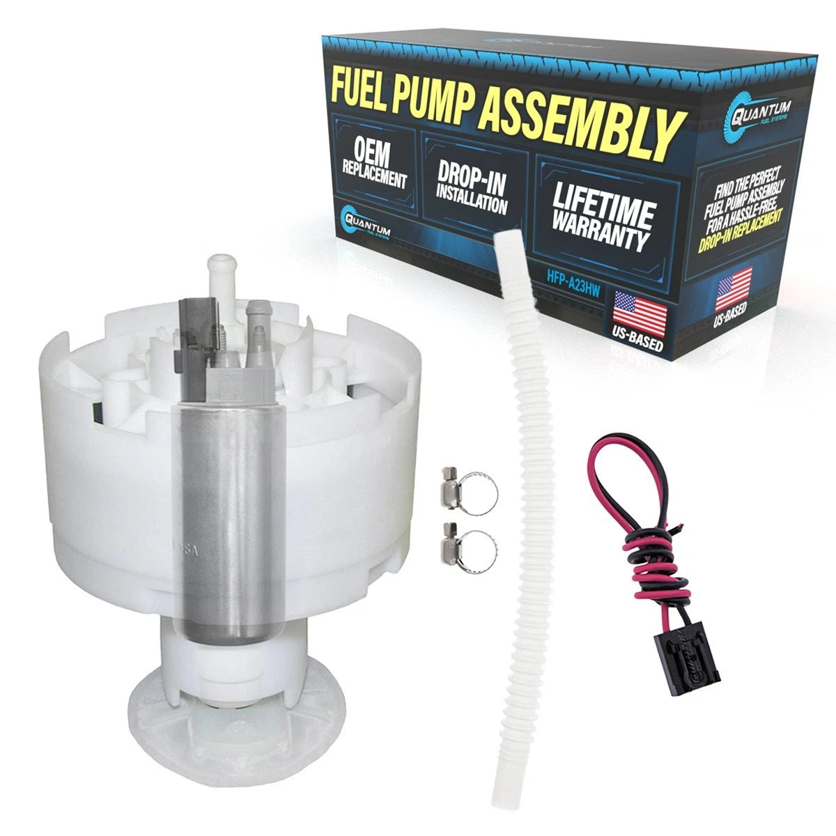 255LPH Fuel Pump Module Assembly for Audi A4 A6 S4 S6 80 90 100 (1991–2001)