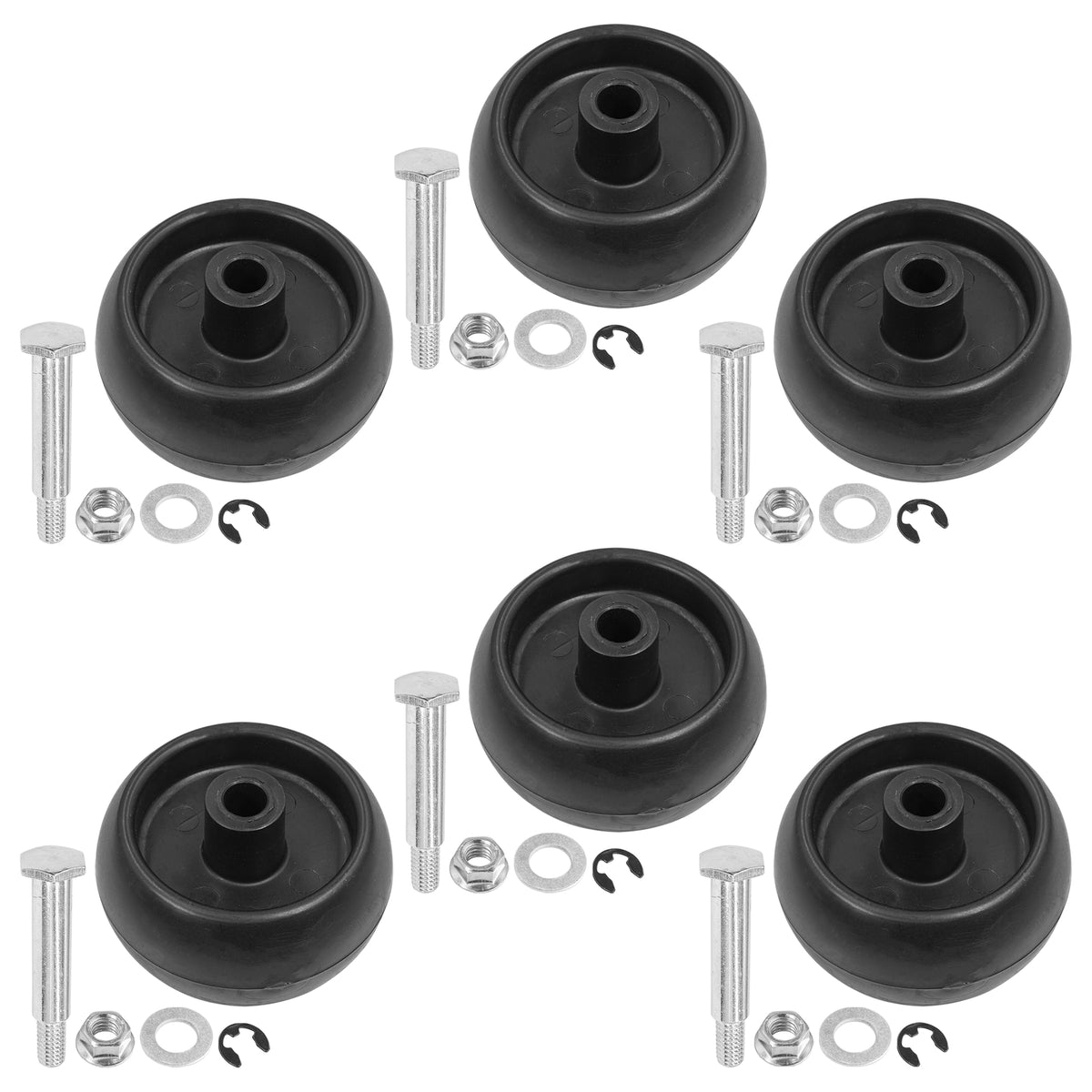 Deck Wheels Hardware Kit for Ferris F50XT F125XT F150XT F200XT (2016–2019)