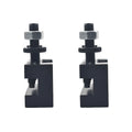 Set of 2 Quick Change Tool Post Turning & Facing Holders 250-101