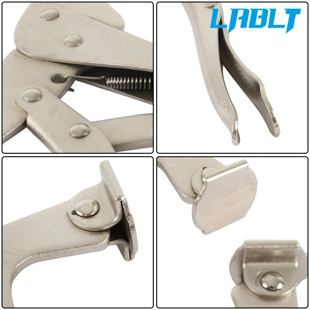 10X Adjustable Locking C Clamp Pliers for Universal Use (11")