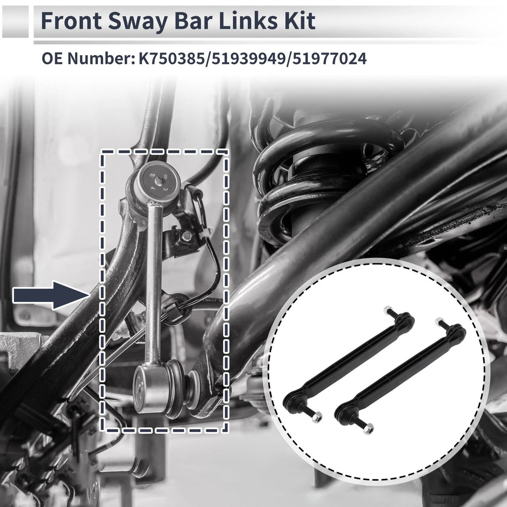 Front Stabilizer Bar Links Replacement for Chrysler 200 (2011–2014)