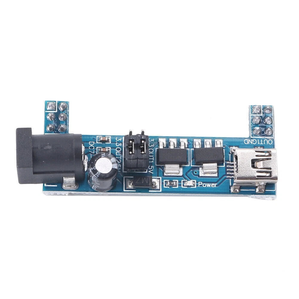 MB102 Breadboard Power Supply Module for Mini USB (3.3V/5V)