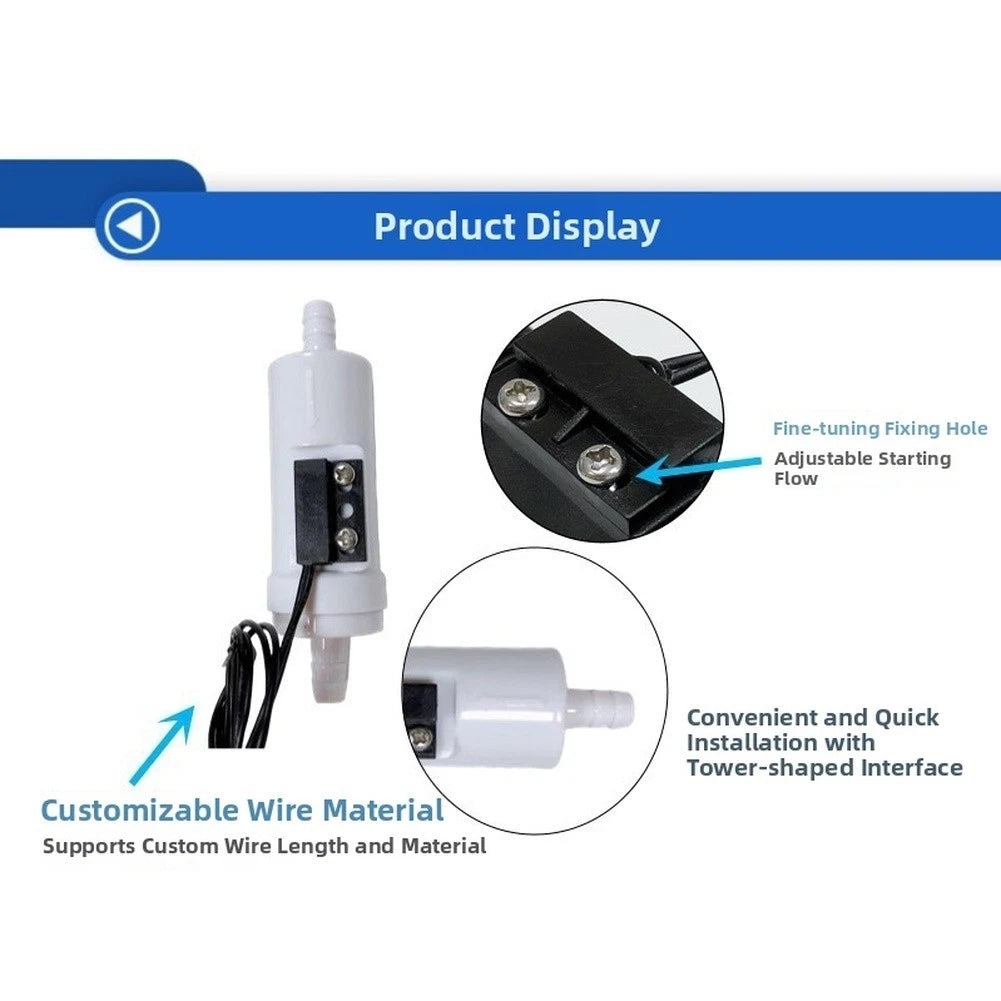 Reed Switch Water Flow Switch SEN-CL08C CL10 for (0.05-1.2 MPa)