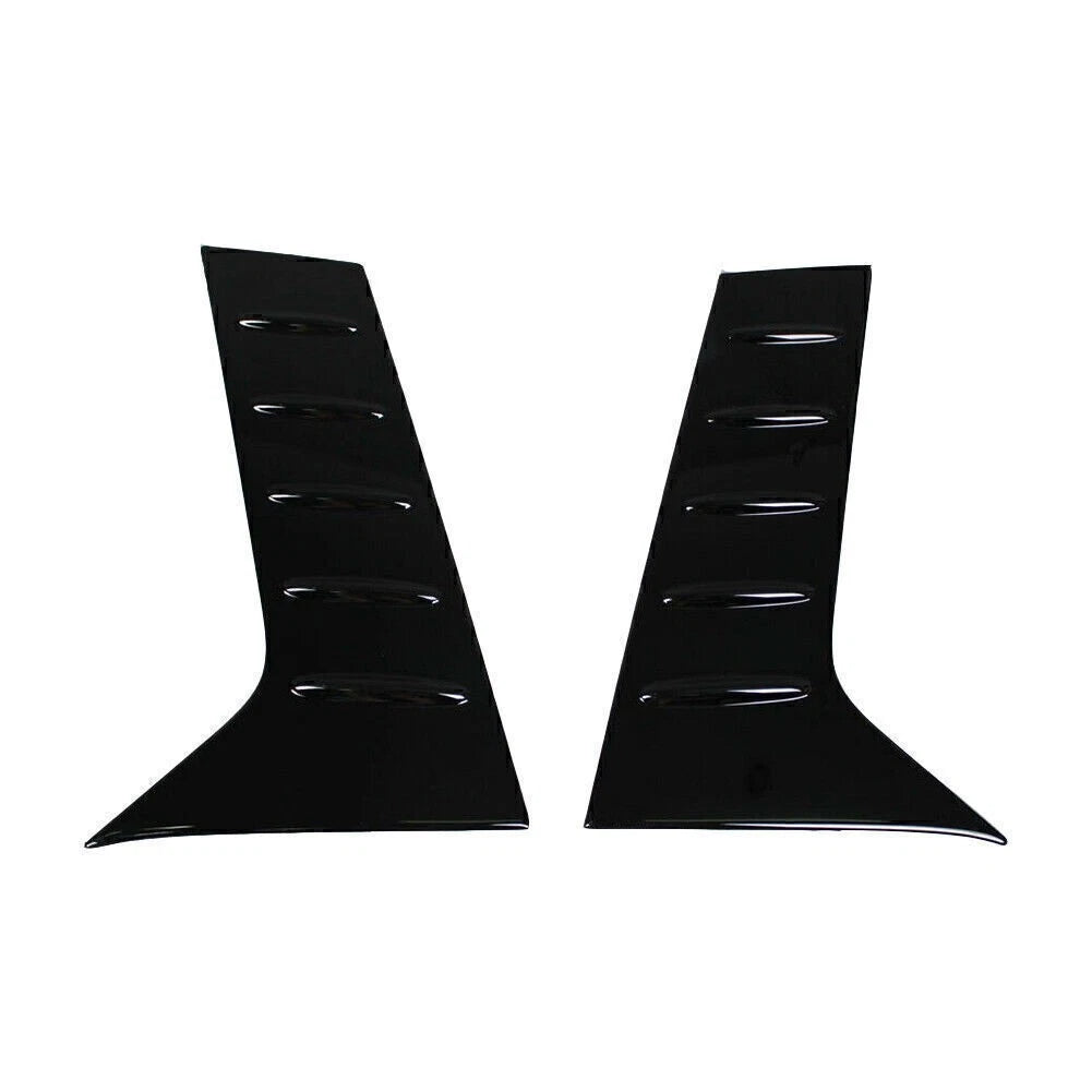 C-Pillar Trim Cover for Toyota Alphard (2016–2019) Grossy Black