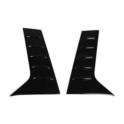 C-Pillar Trim Cover for Toyota Alphard (2016–2019) Grossy Black