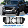 Front Upper Bumper Grille Grill Replacement for Mercedes-Benz X-Class W470 (2017–2023)