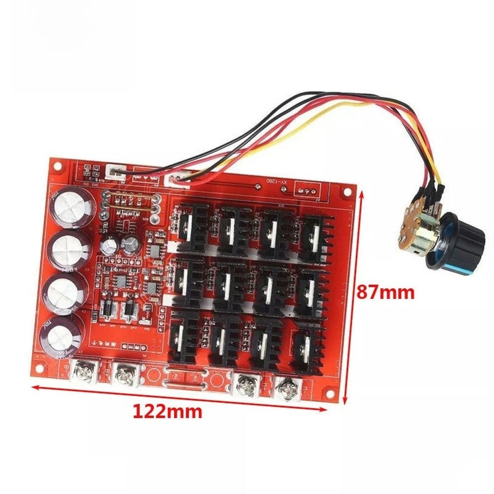 DC Motor Speed Controller Module 60A 9V-50V for Industry