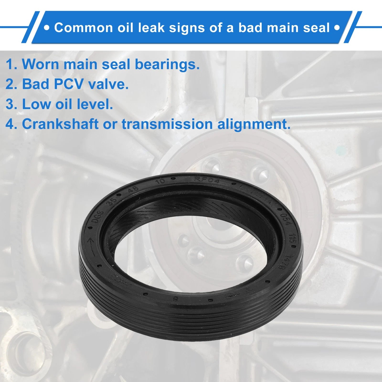 Front Crankshaft Oil Seal Replacement for Audi A6 A8 (2000–2018)