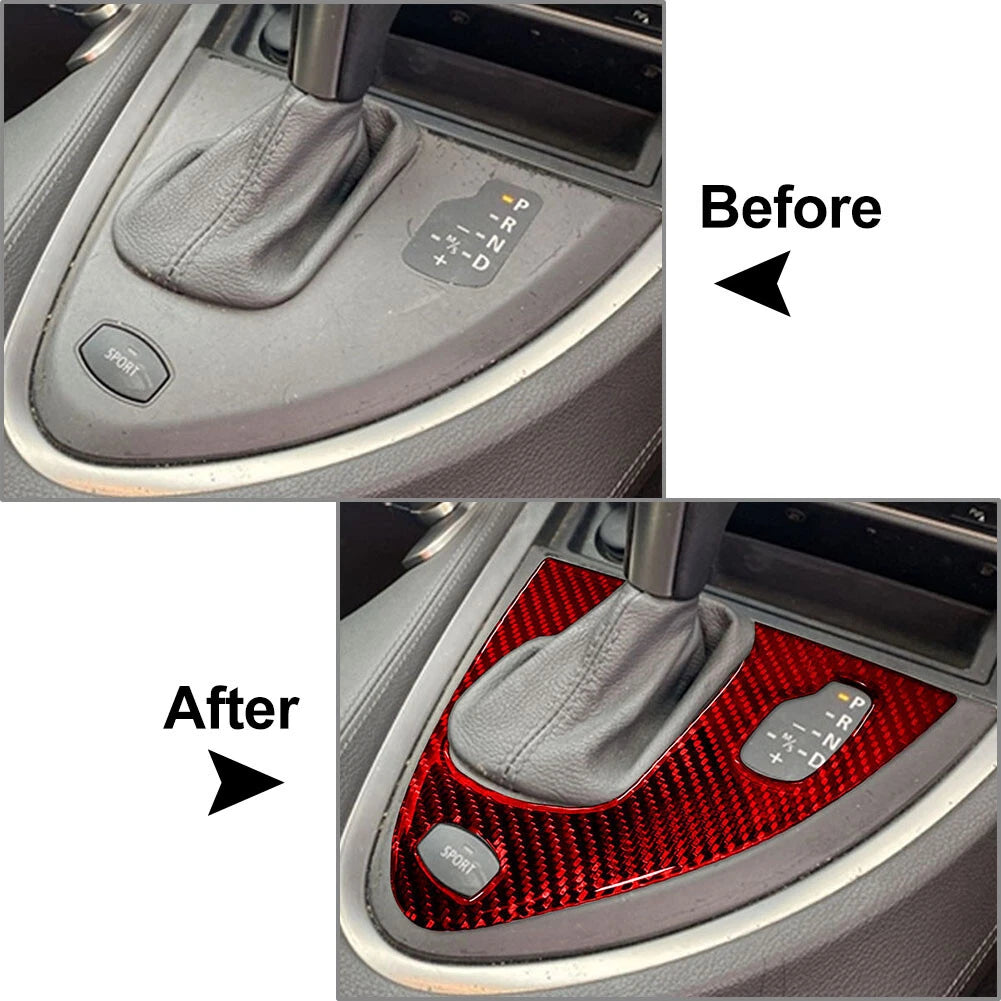 Auto Gear Shift Panel Cover Trim for BMW 6 Series E63 E64 (2004–2010)