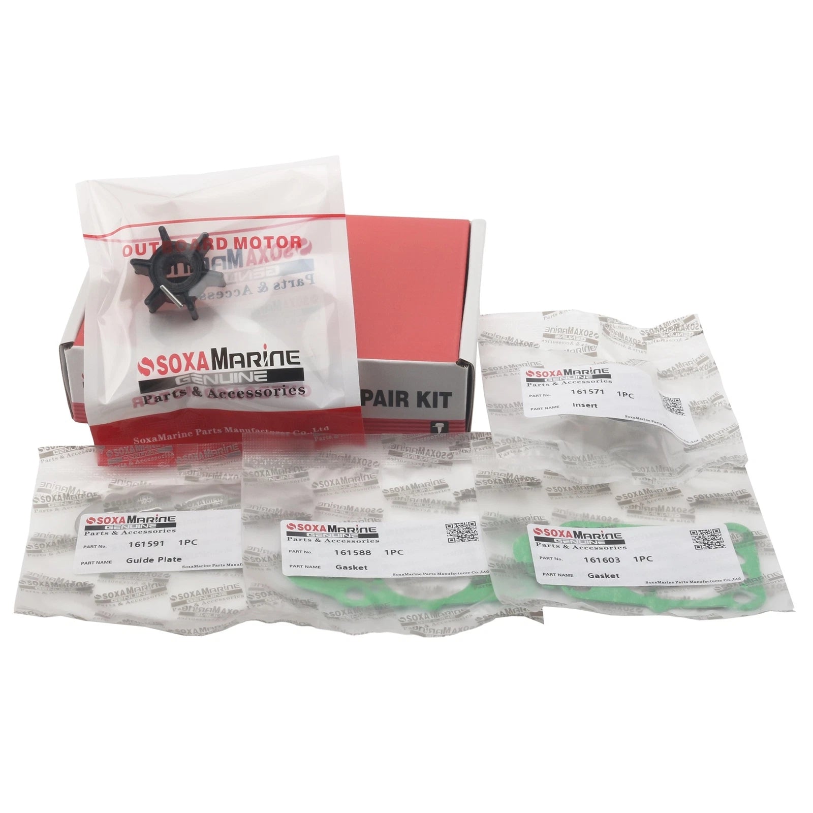 Water Pump Repair Service Kit for Nissan Tohatsu Outboard (3AB-87322)