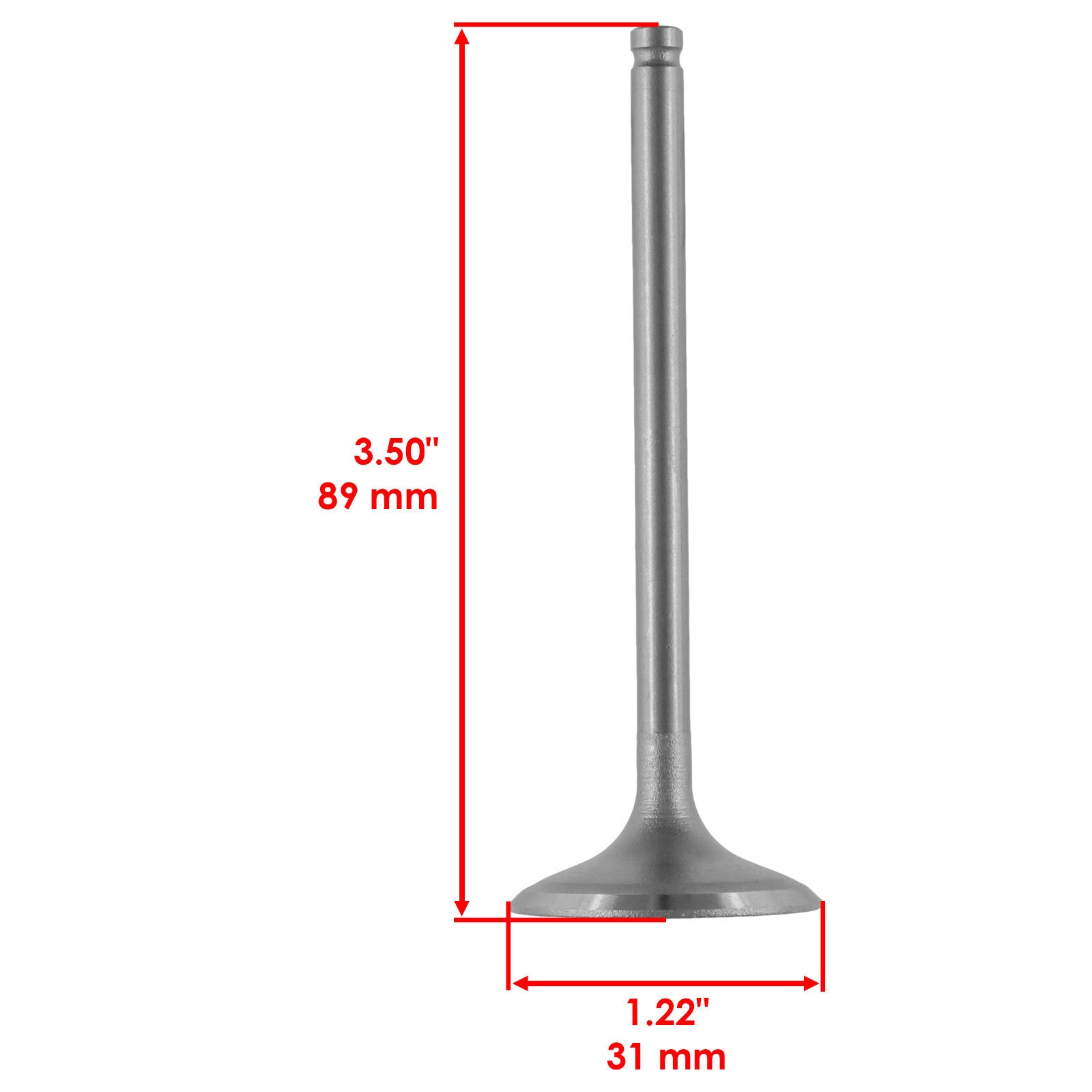 Intake Valve Replacement for Honda TRX250TM Recon 250 2X4 (2002–2025)