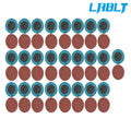 2X 50×2" 120 Grit Aluminum Oxide Die Grinder Sanding Disc