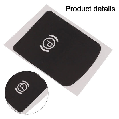 Button Repair Decal Sticker for A6 20052011 Reflective White Writing and Sign