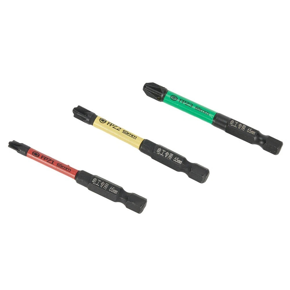 3X 65mm Screwdriver Bits for Air Switches Circuit Breakers