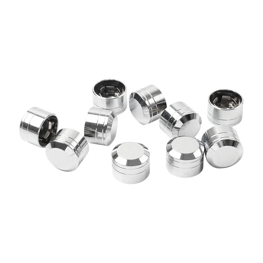 9mm-12mm Engine Screw Bolt Cover Cap Chrome For Harley Electra Glide Road King