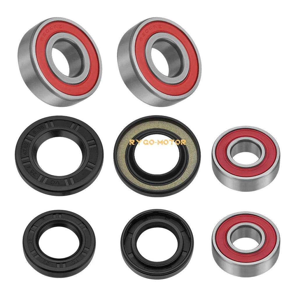 2X Front Wheel Bearing & Seal Kits for Polaris Outlaw 450 500 525 (2006–2011)