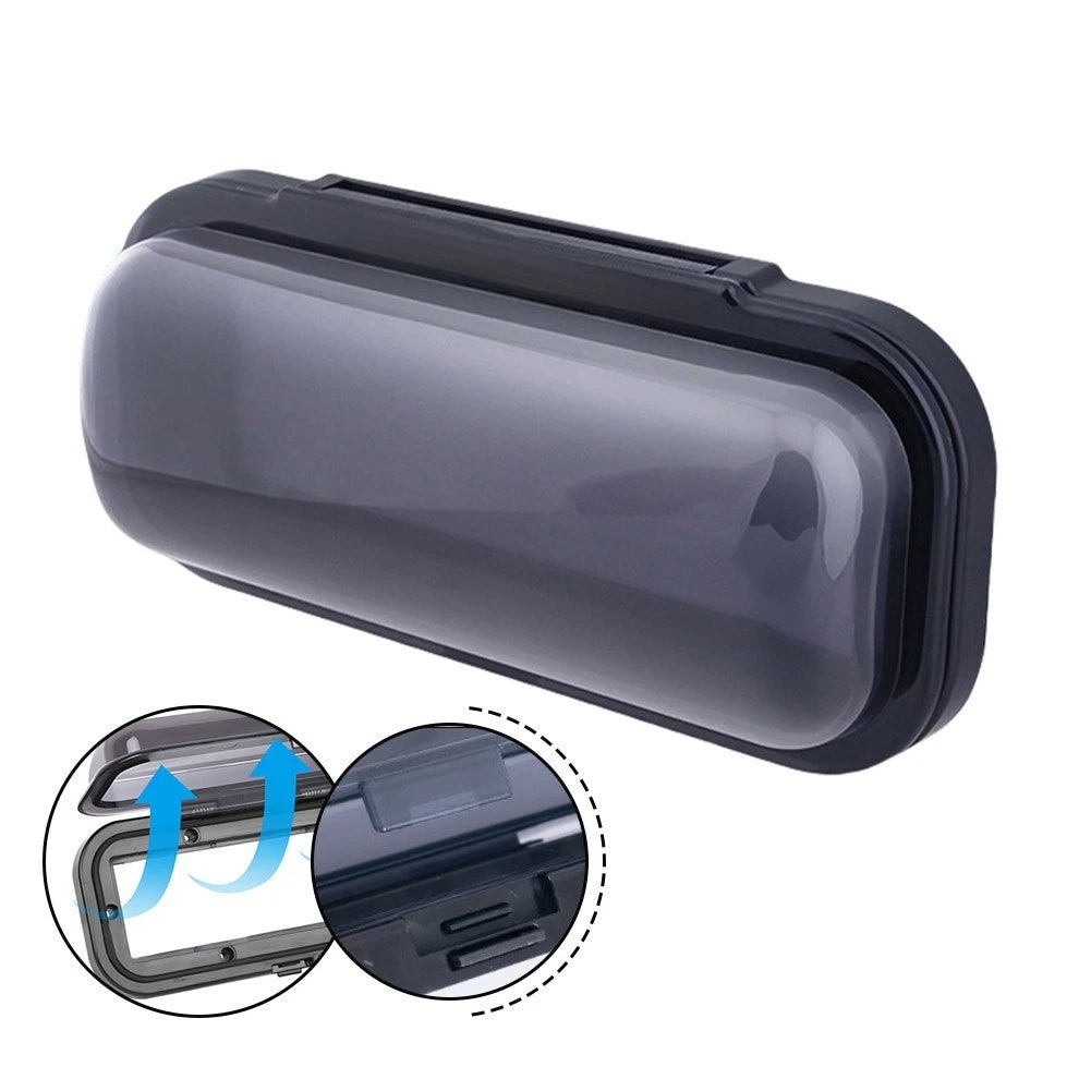 180mm Marine Radio Protector Cover with Spring Loaded Flipup Door