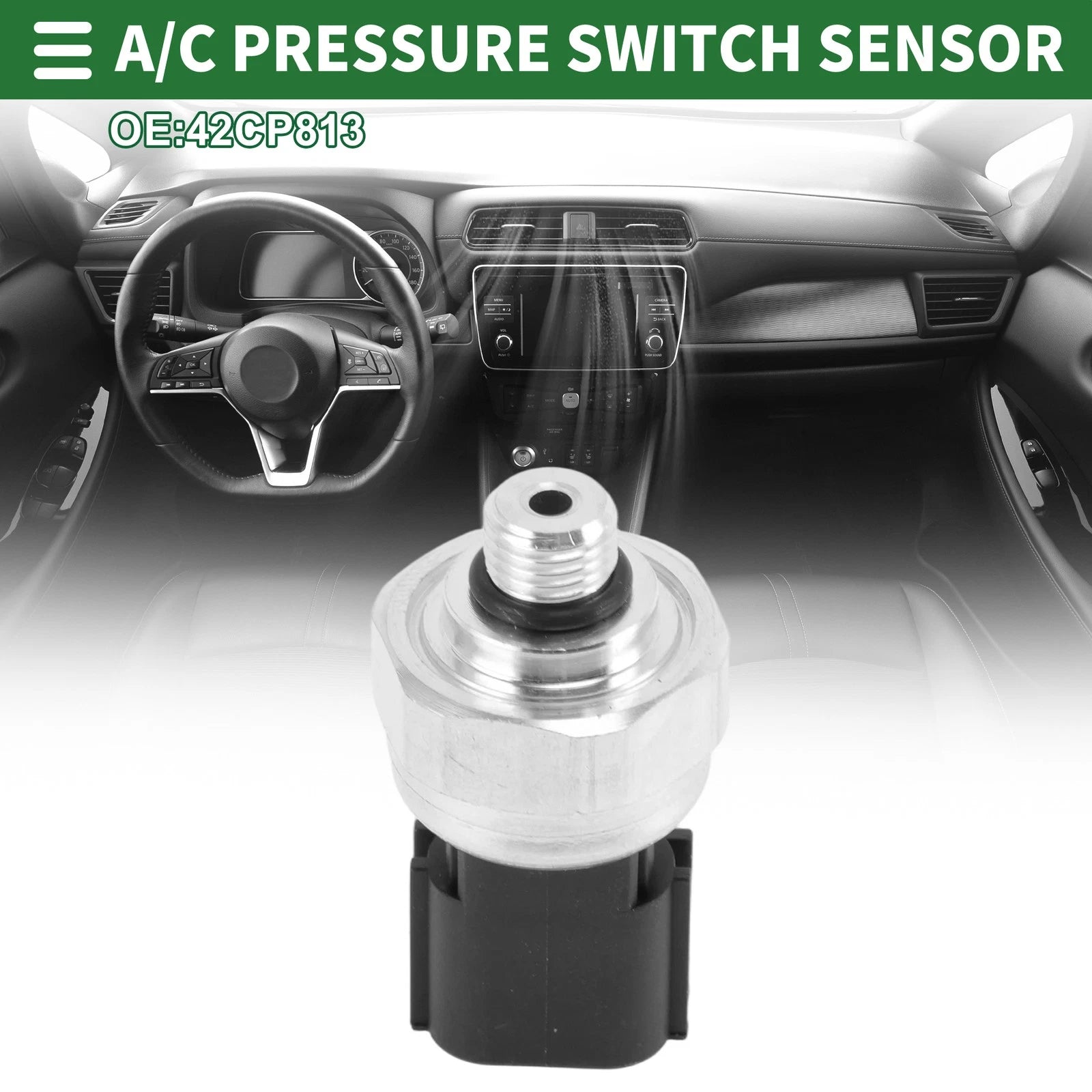 A/C Pressure Switch Sensor for Hyundai Santa Fe 2007 42 CRDi (2007–2007)