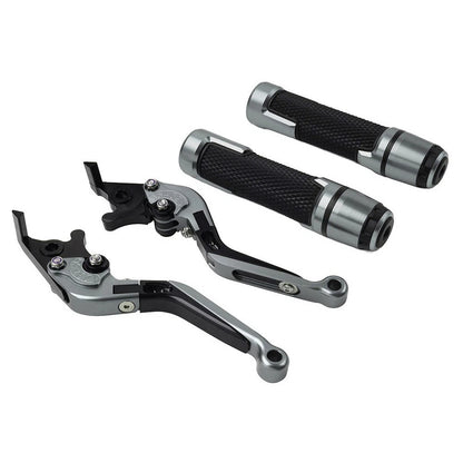 Set of 2 Grey Brake Clutch Levers for Honda CB1100 CB1300 VFR1200/F