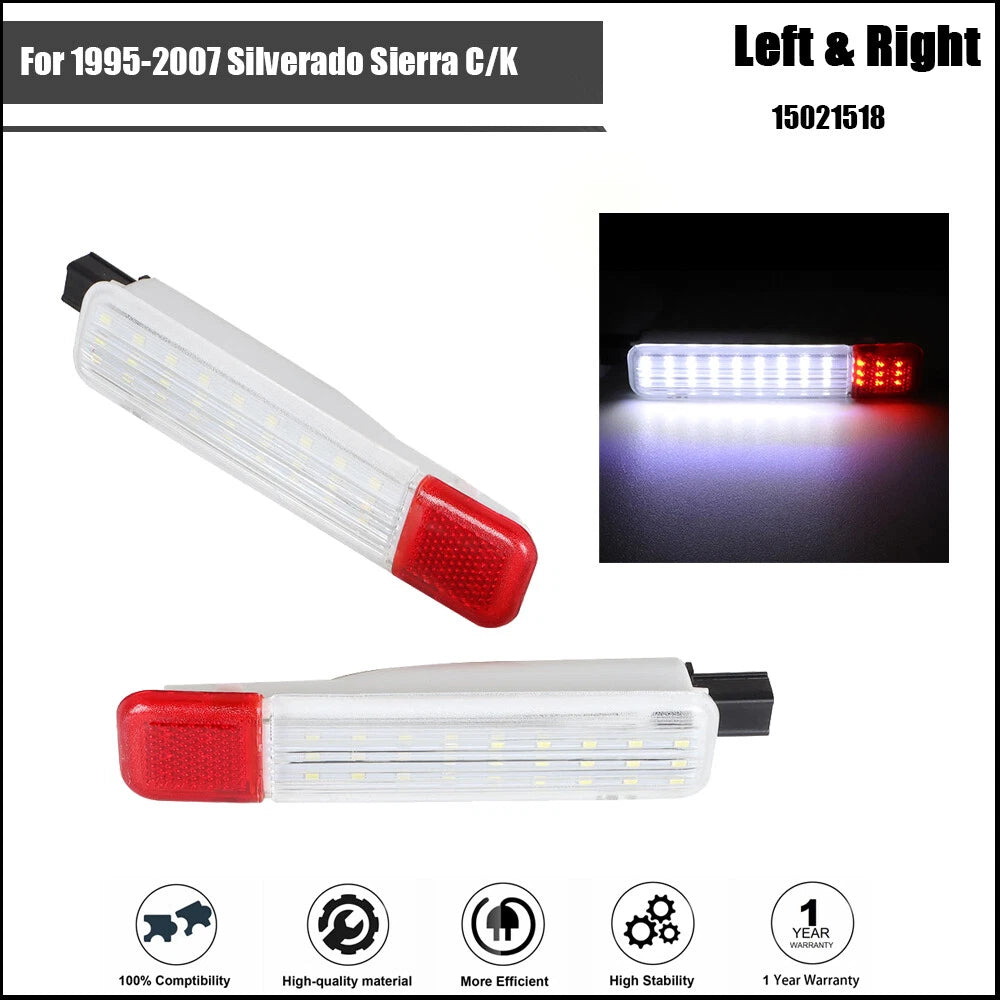 LED Courtesy Lamps for Silverado Sierra (1995–2007)
