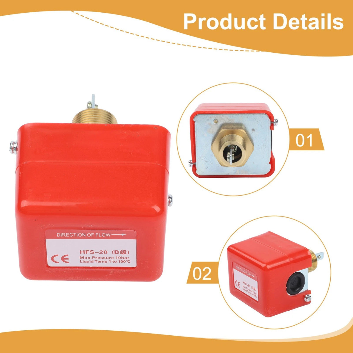 Water Flow Monitoring Sensor for HFS1520