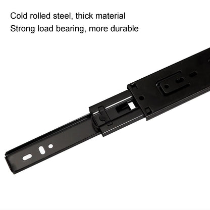 2X 45mm Slide Rail for Kitchen Drawers (Multiple Sizes)