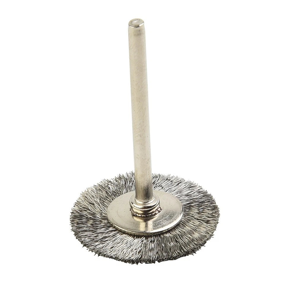 10pcs Set Wire Wheel Polishing Deburring Brushes for Rotary Grinder Tools