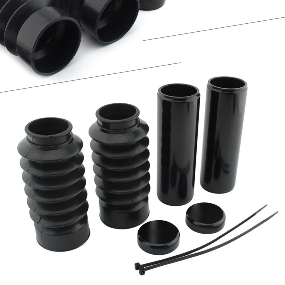 Front Fork Cover Tube Cap Kit for Harley Breakout FXSB (2013–2017)