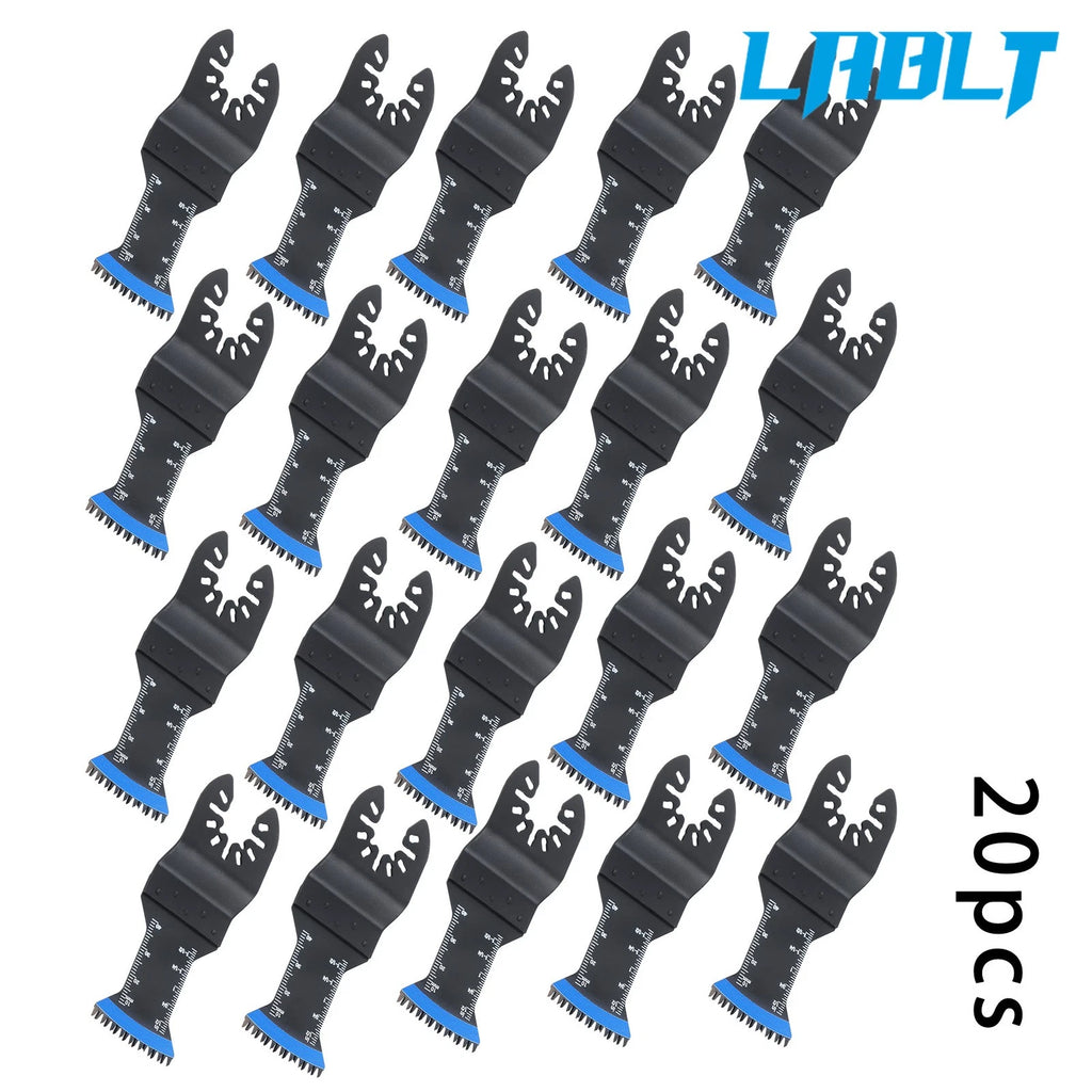 20 Pack Oscillating Multitool Saw Blades for Japanese Tools (Compatible)